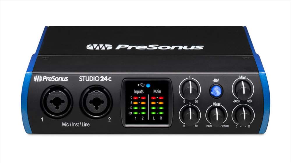 Звуковая карта presonus studio 24c обзор